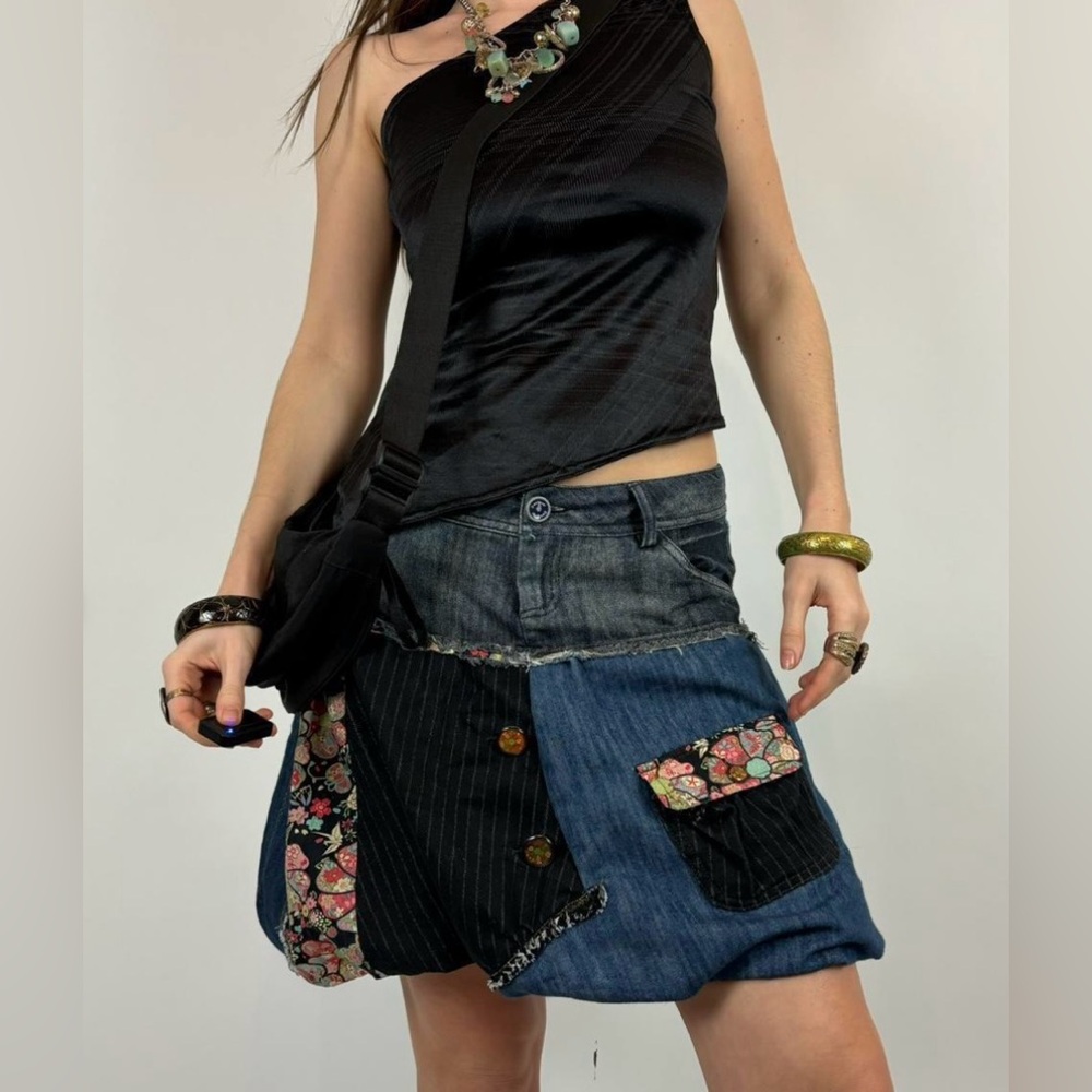 Desigual Patchwork Skirt